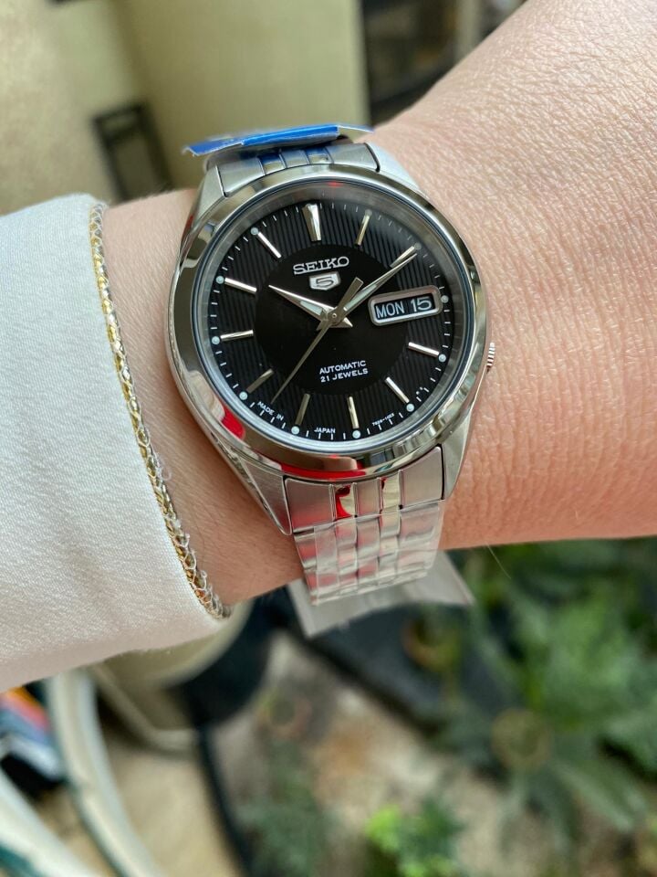 Seıko 5 Japan SNKL23J1 Gri 39 mm Gri Otomatik Erkek Kol Saati