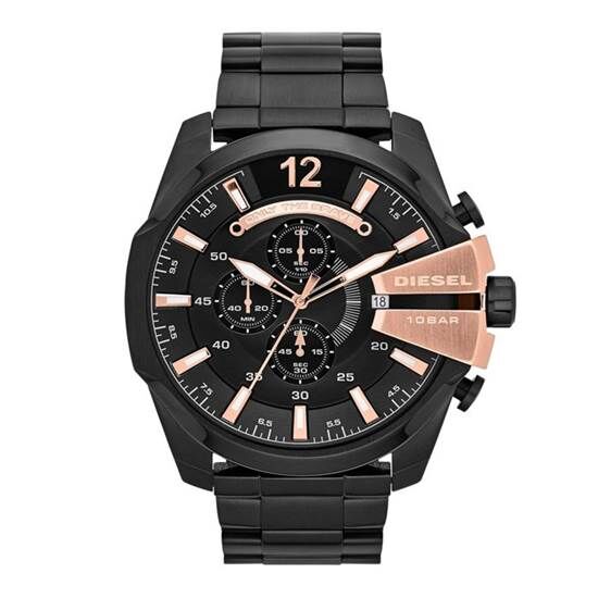 Diesel DZ4309 Quartz Çelik Siyah 10 ATM 51 mm Erkek Kol Saati