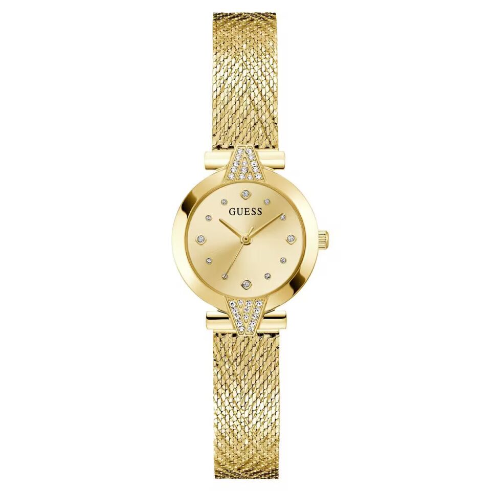 Guess GUGW1086L7 Quartz Hasır Altın Rengi 26 mm Kadın Kol Saati