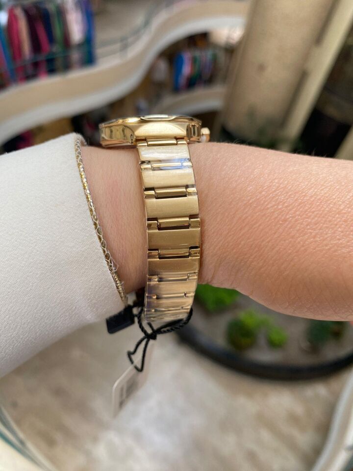 Ferro FL40114A-B Quartz Çelik Gold 32 mm Kadın Kol Saati