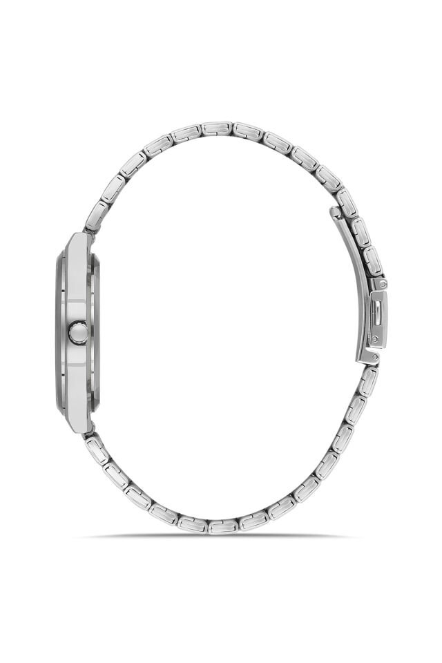 Ferro FL21591AWT-A18 Quartz Çelik Gri Turkuaz Kadran 36 mm Kadın Kol Saati