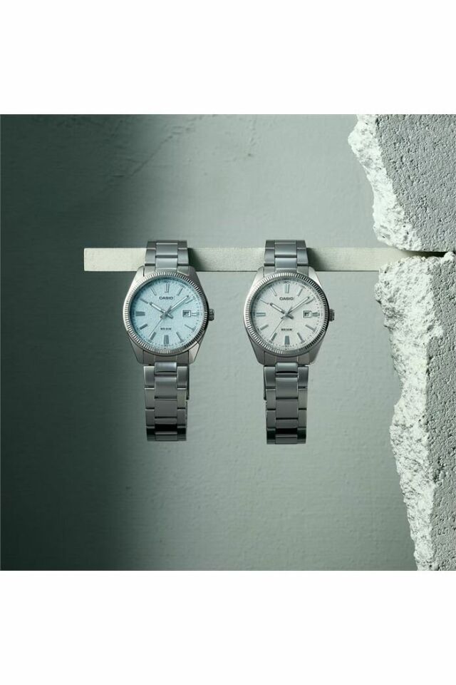 Casio MTP-1302DA-7AVDF Quartz Çelik Gri 39 mm Erkek Kol Saati