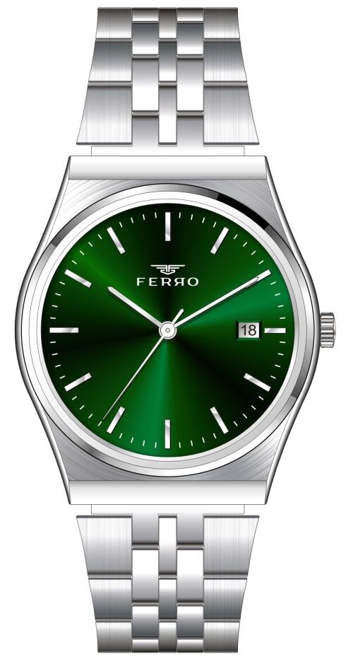 Ferro Gümüş Çelik Kordon Kadın Kol Saati FL21591AWT-A6