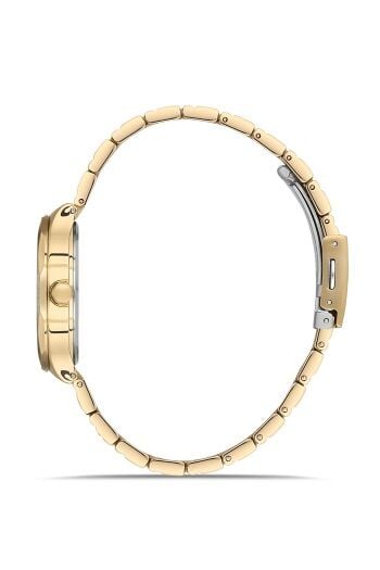 Ferro FL40114A-B6 Quartz Gold Yeşil Kadran 32 mm Kadın Kol Saati