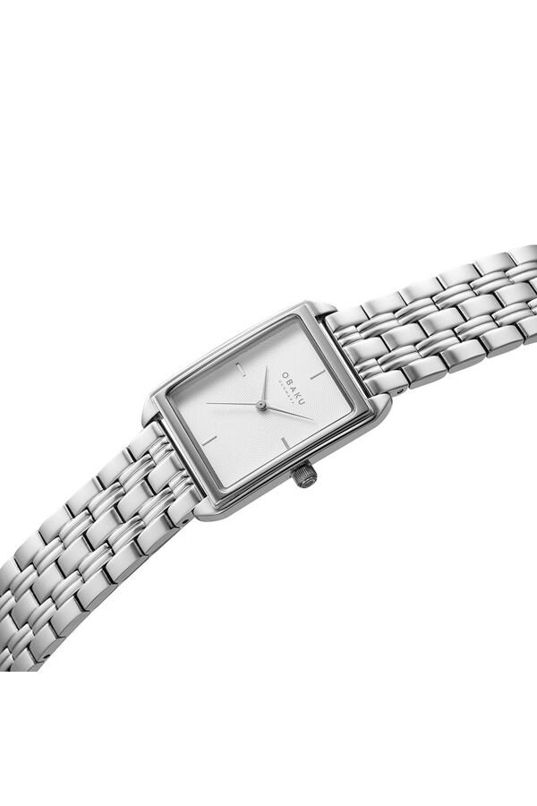 Obaku Denmark V293LXCISC Quartz Çelik Gri Safir Cam 24 mm Kadın Kol Saati