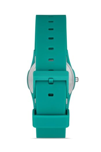 Ferro FL21341D-ZG Silikon Turkuaz 31 mm Kadın Kol Saati