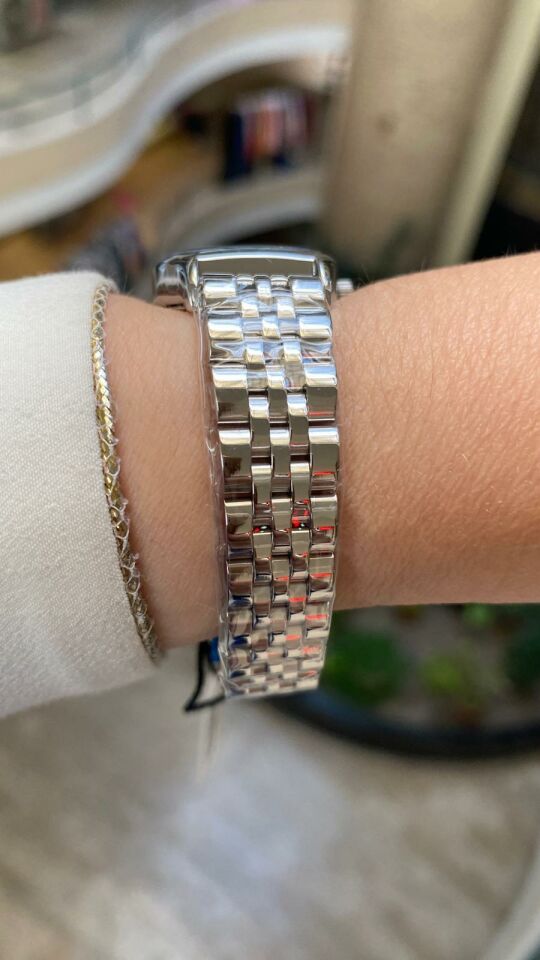 Ferro Quartz Çelik Gri 25 mm Kadın Kol Saati