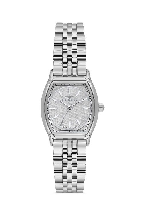 Ferro Quartz Çelik Gri 25 mm Kadın Kol Saati