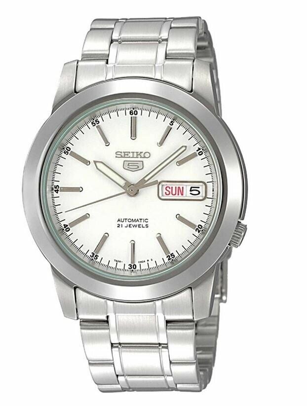 Seiko 5 Japan SNKE49J1 37 mm Gri Çelik Erkek Kol Saati