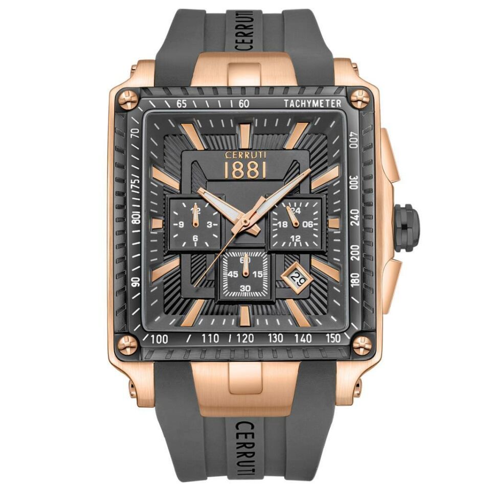 Cerruti 1881 CIWGO0018503 43 mm Füme Erkek Kol Saati