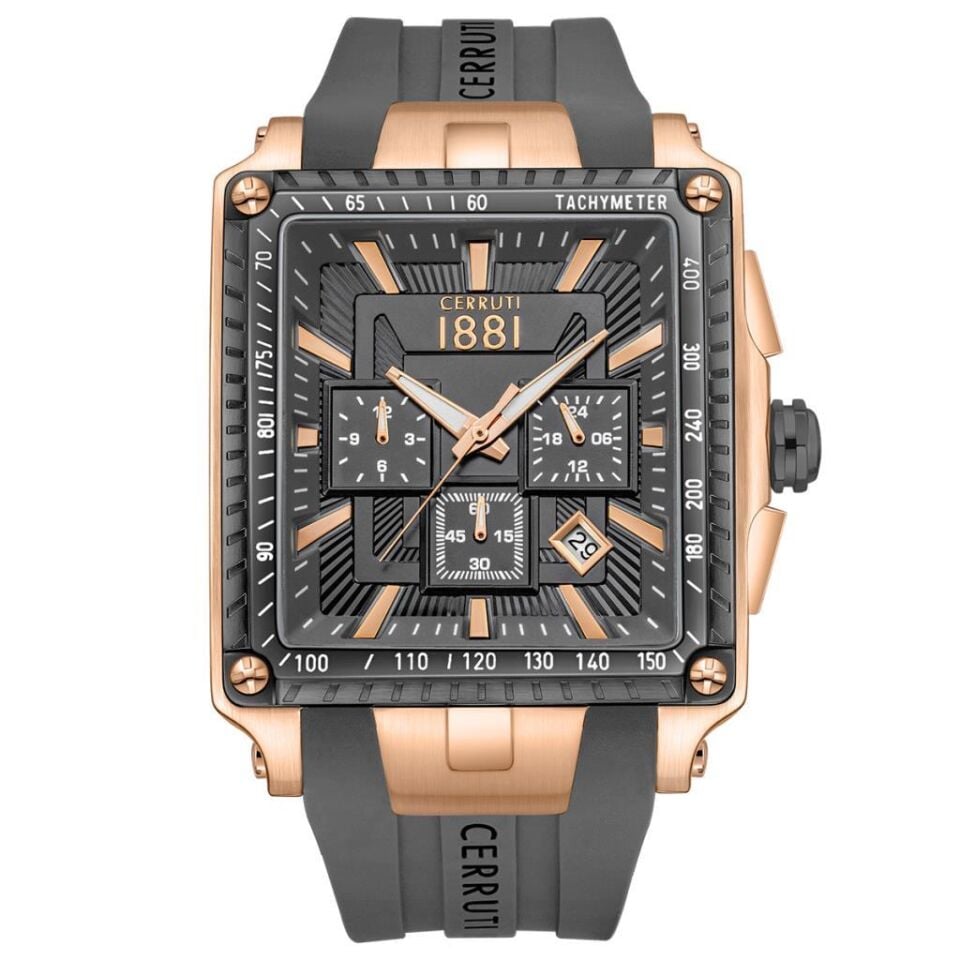 Cerruti 1881 CIWGO0018503 43 mm Füme Erkek Kol Saati