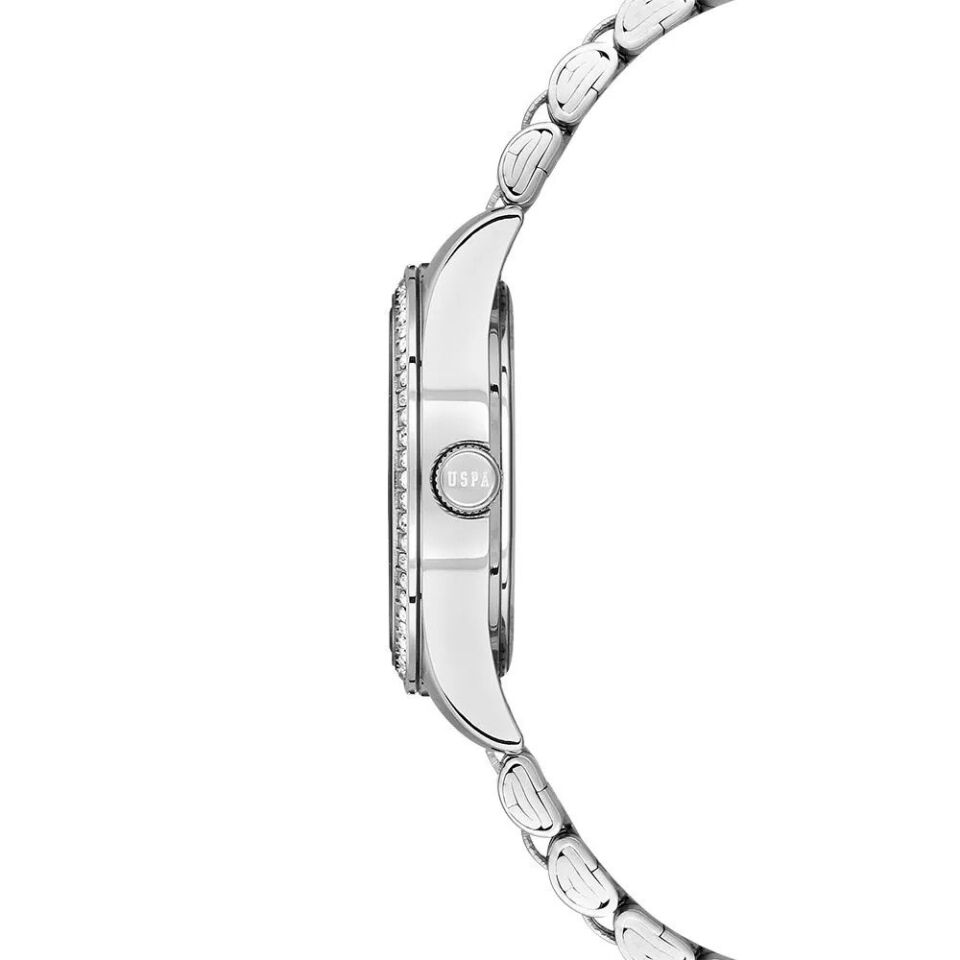 U.s Polo Assn. USPA2085-03 Quartz Çelik Gri Mavi Kadran 30 mm Kadın Kol Saati