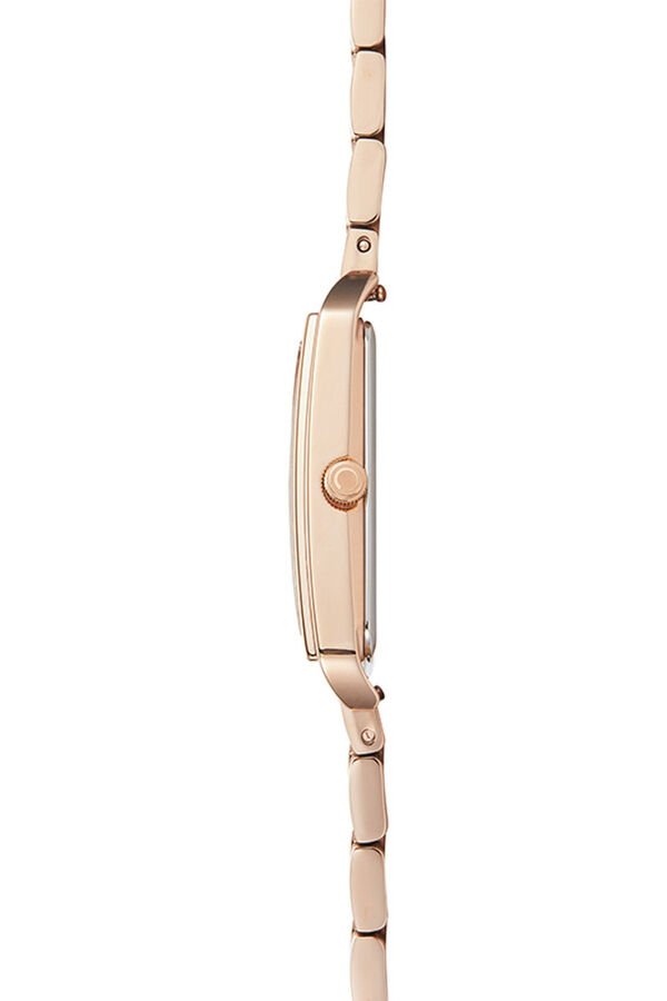 Obaku Denmark V293LXVISV Quartz Çelik Rose Beyaz Kadran 24 mm Kadın Kol Saati