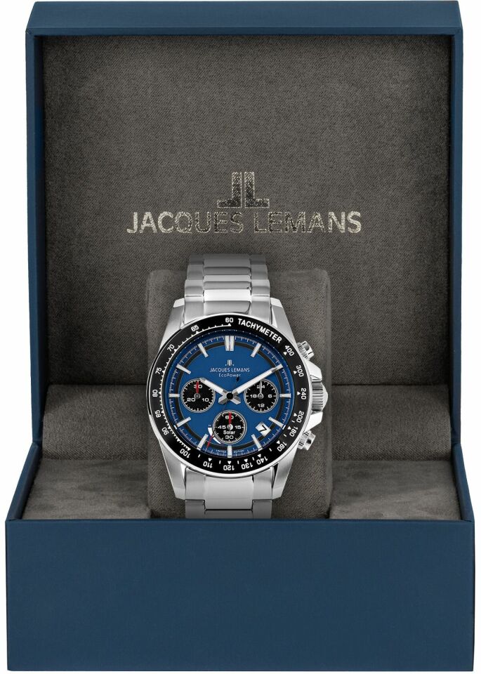 JACQUES LEMANS ANNIVERSARY ECO POWER 50-1C ERKEK KOL SAATİ