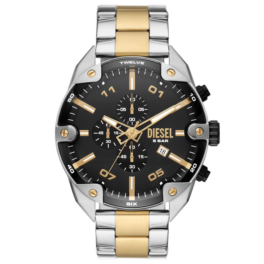 Diesel DZ4627 49 mm Altın Rengi / Metalik Gri Erkek Kol Saati