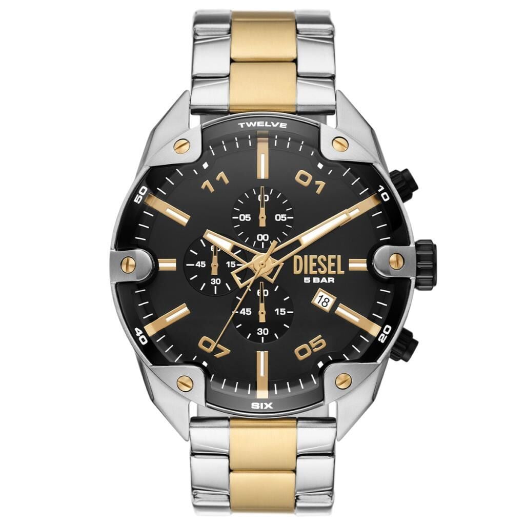 Diesel DZ4627 49 mm Altın Rengi / Metalik Gri Erkek Kol Saati