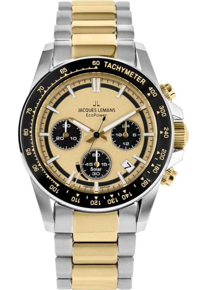 JACQUES LEMANS ANNIVERSARY ECO POWER 50-1D ERKEK KOL SAATİ
