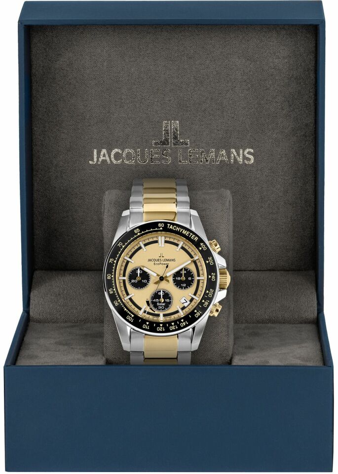 JACQUES LEMANS ANNIVERSARY ECO POWER 50-1D ERKEK KOL SAATİ