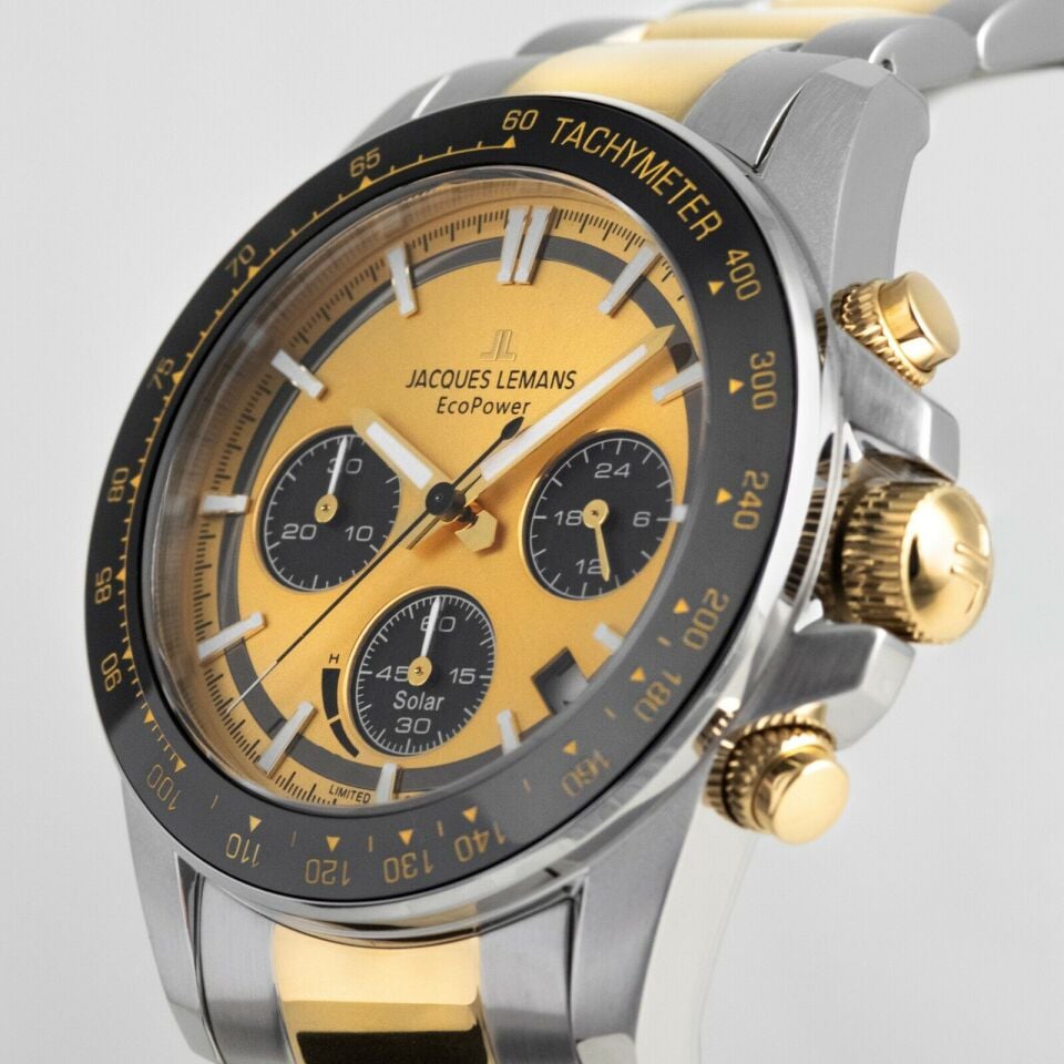 JACQUES LEMANS ANNIVERSARY ECO POWER 50-1D ERKEK KOL SAATİ