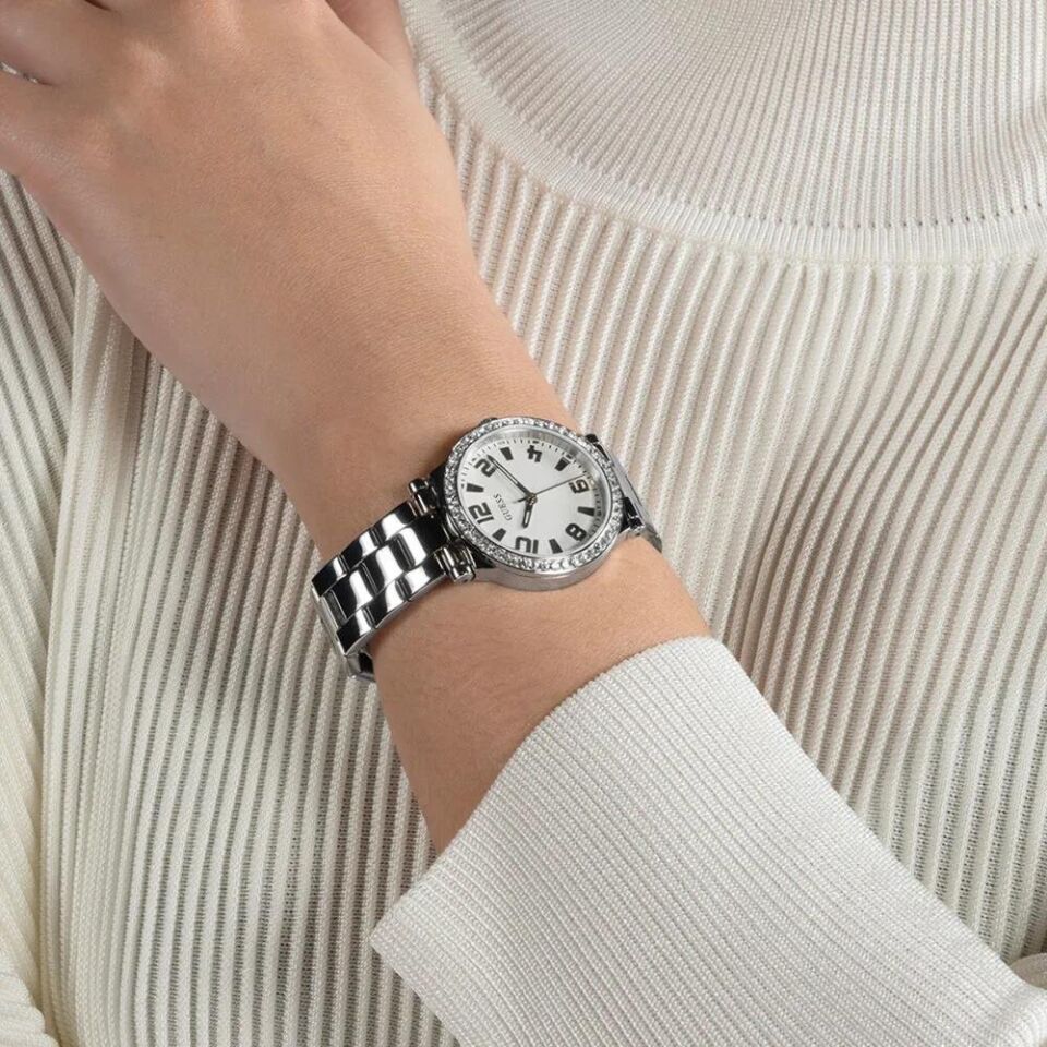 Guess GUGW0686L1 Quartz Çelik Gri 32 mm Kadın Kol Saati