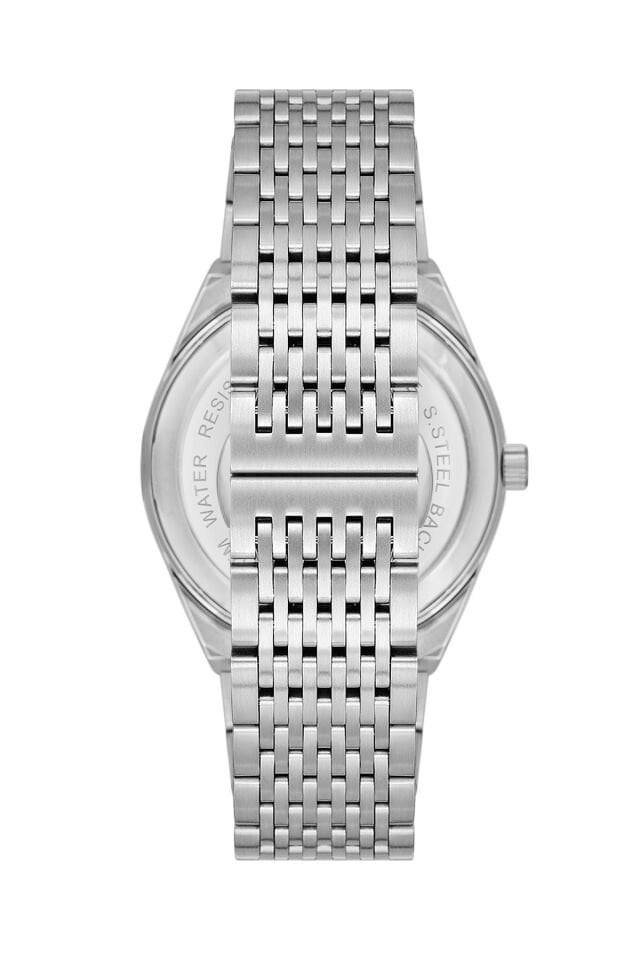 Ferro FM43012A-A2 Quartz Çelik Gri Siyah Kadran 40 mm Erkek Kol Saati