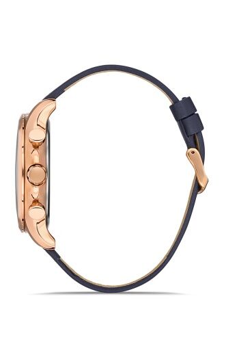 Ferro Lacivert Deri Kordon Erkek Kol Saati FM11105B-T FM11105B-T