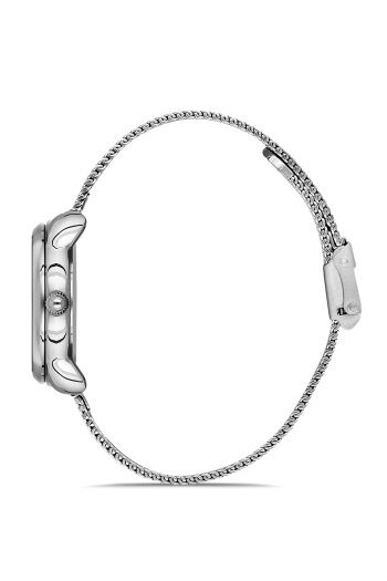 Ferro 30 mm Gümüş Hasır Kordon Kadın Kol Saati F21152C-A F21152C-A