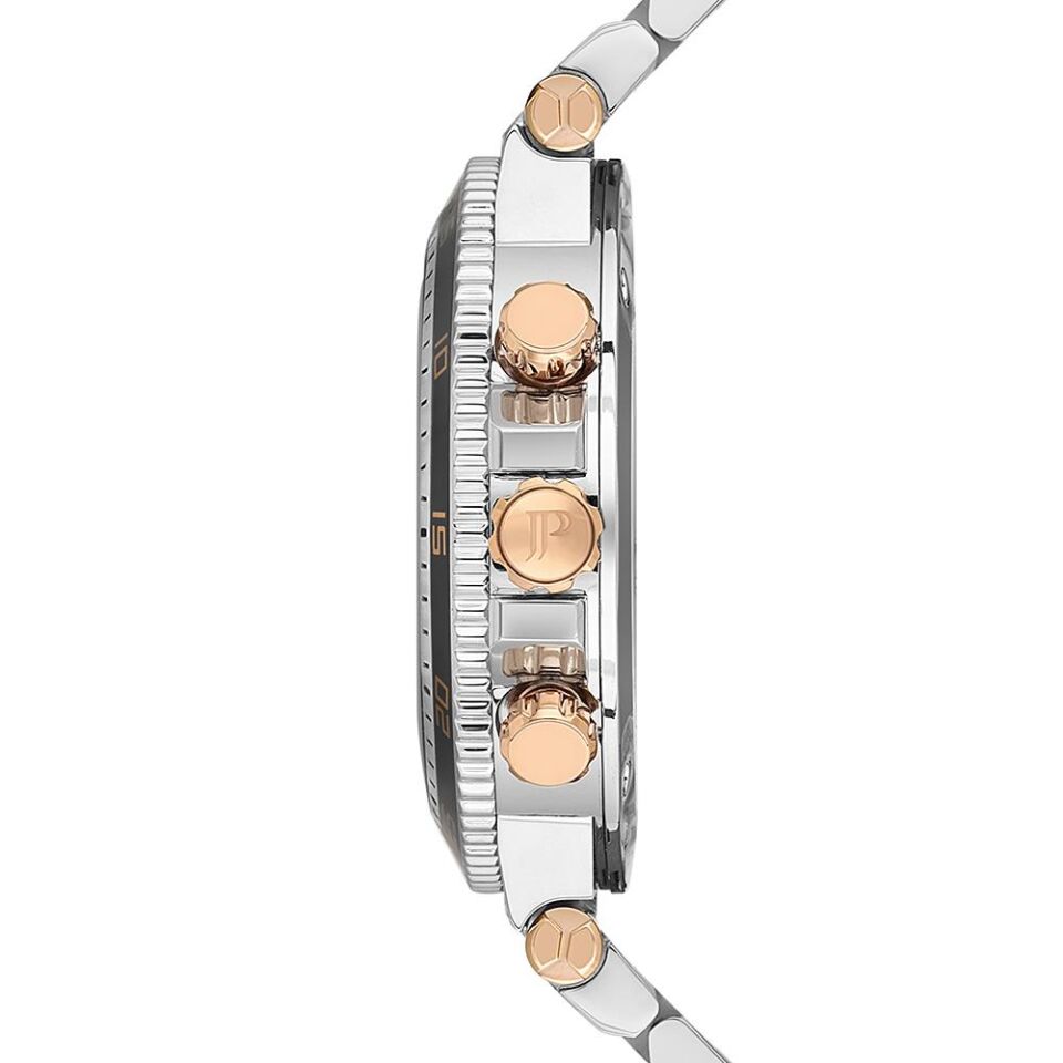 Jacques Philippe JPQGC447346SB Quartz Swiss Made Çelik Gri Safir Cam 10 ATM 43 mm Erkek Kol Saati