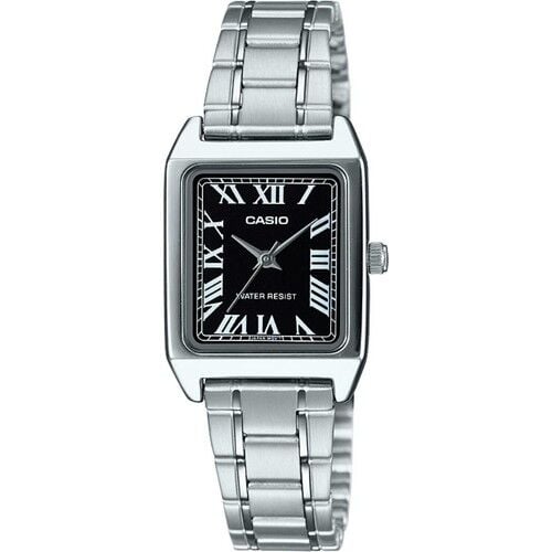 Casio LTP-V007D-1BUDF Quartz Çelik Gri Siyah Kadran 22 mm Erkek Kol Saati