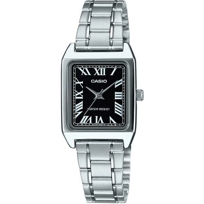 Casio LTP-V007D-1BUDF Quartz Çelik Gri Siyah Kadran 22 mm Erkek Kol Saati