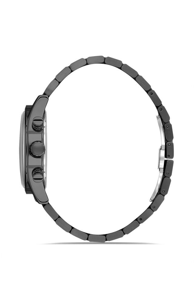 Ferro FM11588AWT-G3 Quartz Çelik Siyah Lacivert Kadran 42 mm Erkek Kol Saati