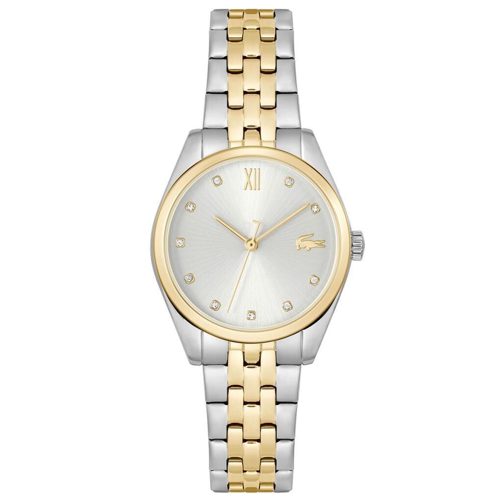 Lacoste 2001302 30 mm Altın Rengi / Metalik Gri Kadın Kol Saati