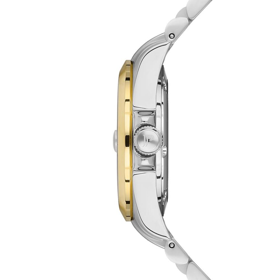 Jacques Philippe JPQLS3473X8 Swiss Made Safir Cam 34 mm Altın Rengi / Metalik Gri Kadın Kol Saati