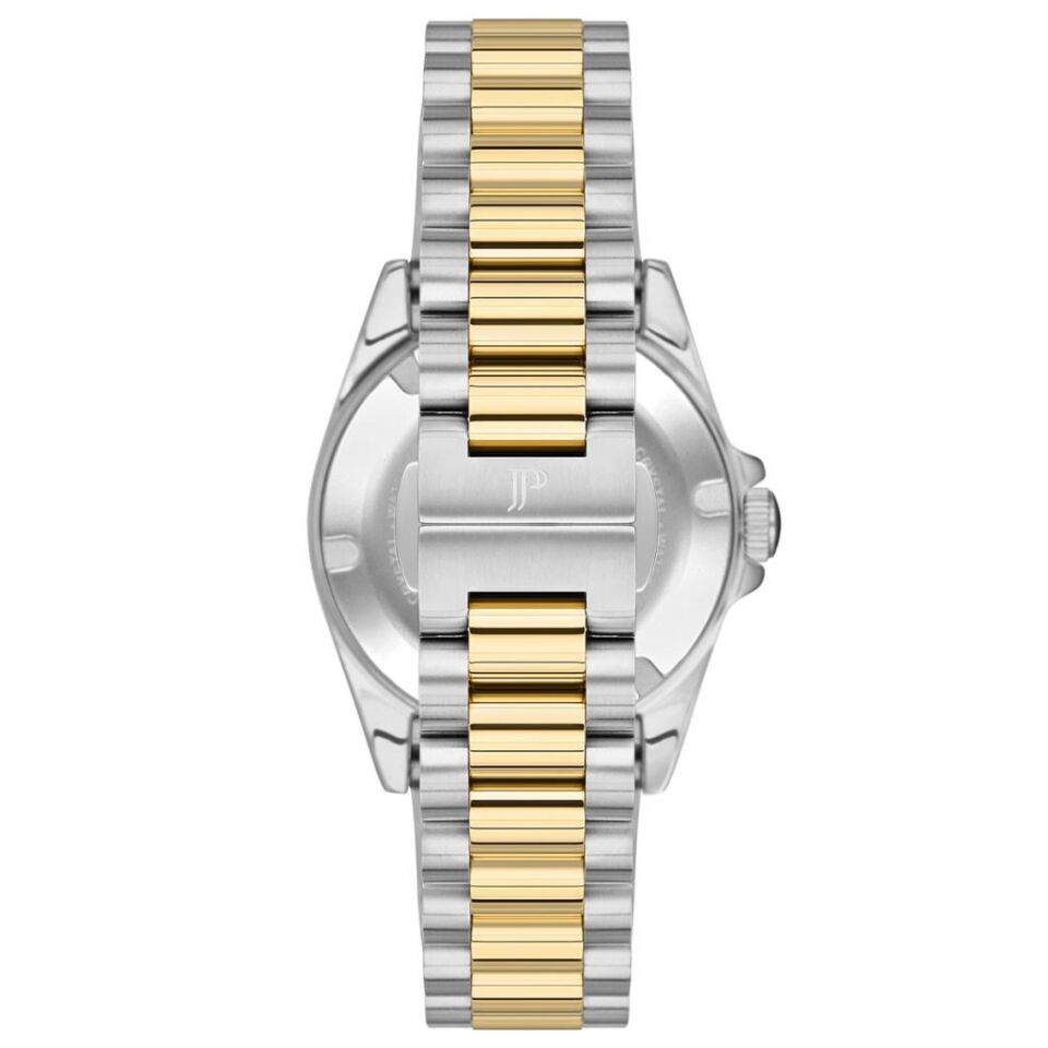 Jacques Philippe JPQLS3473X8 Swiss Made Safir Cam 34 mm Altın Rengi / Metalik Gri Kadın Kol Saati