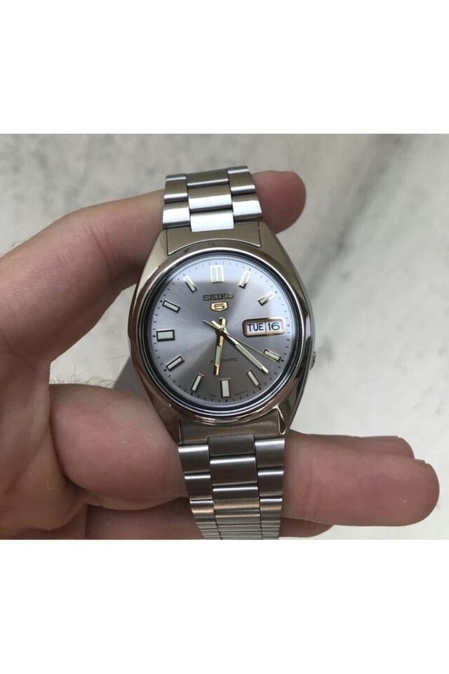 Seiko 5 Snxs75k Otomatik Çelik Gri 39 mm Erkek Kol Saati