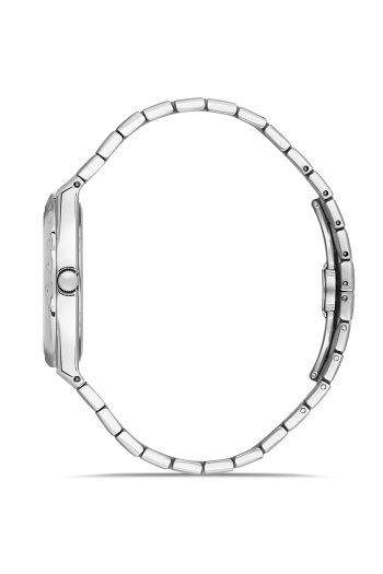 Ferro Quartz Çelik Gri Turkuaz Kadran 43 mm Erkek Kol Saati