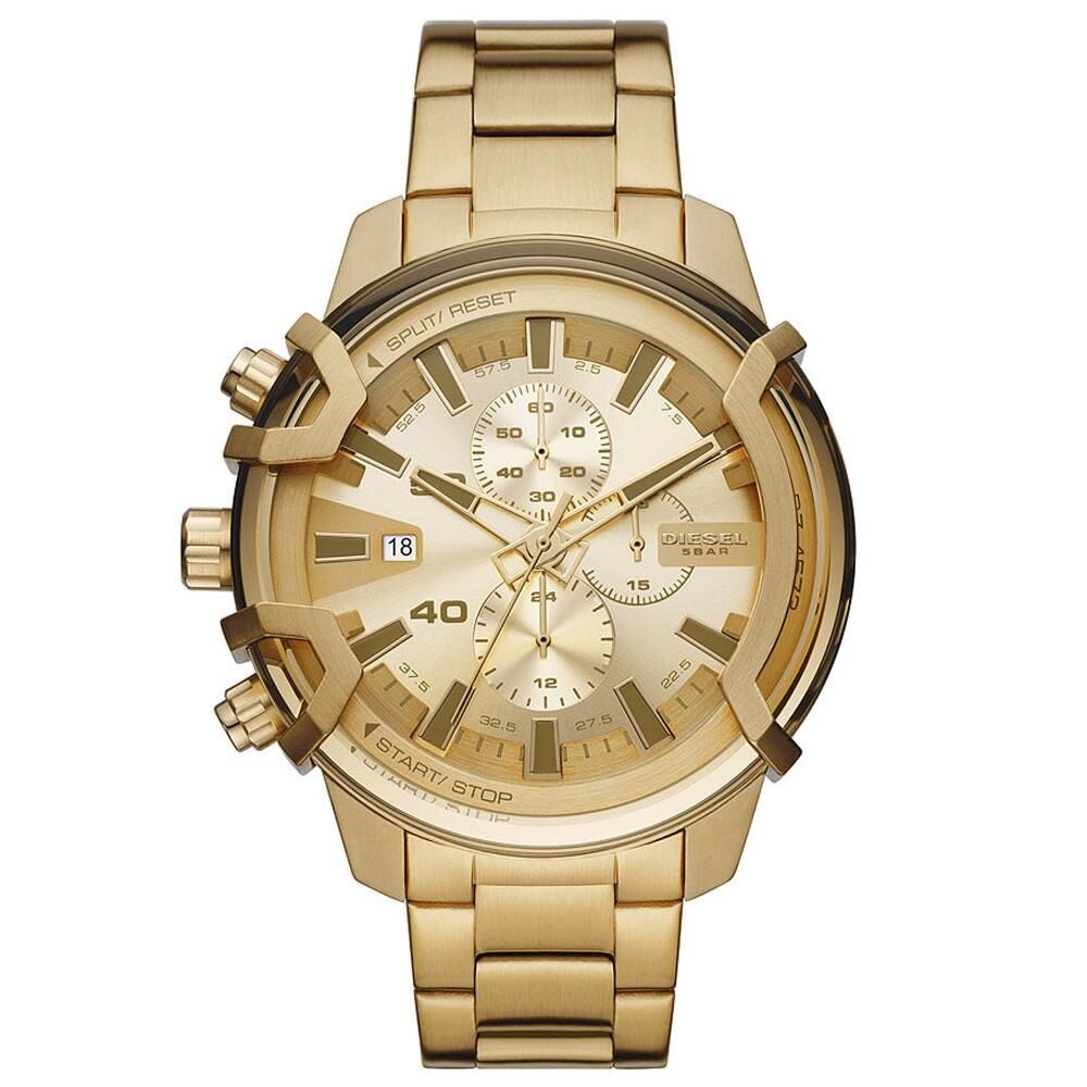 Diesel DZ4573 48 mm Altın Rengi Erkek Kol Saati