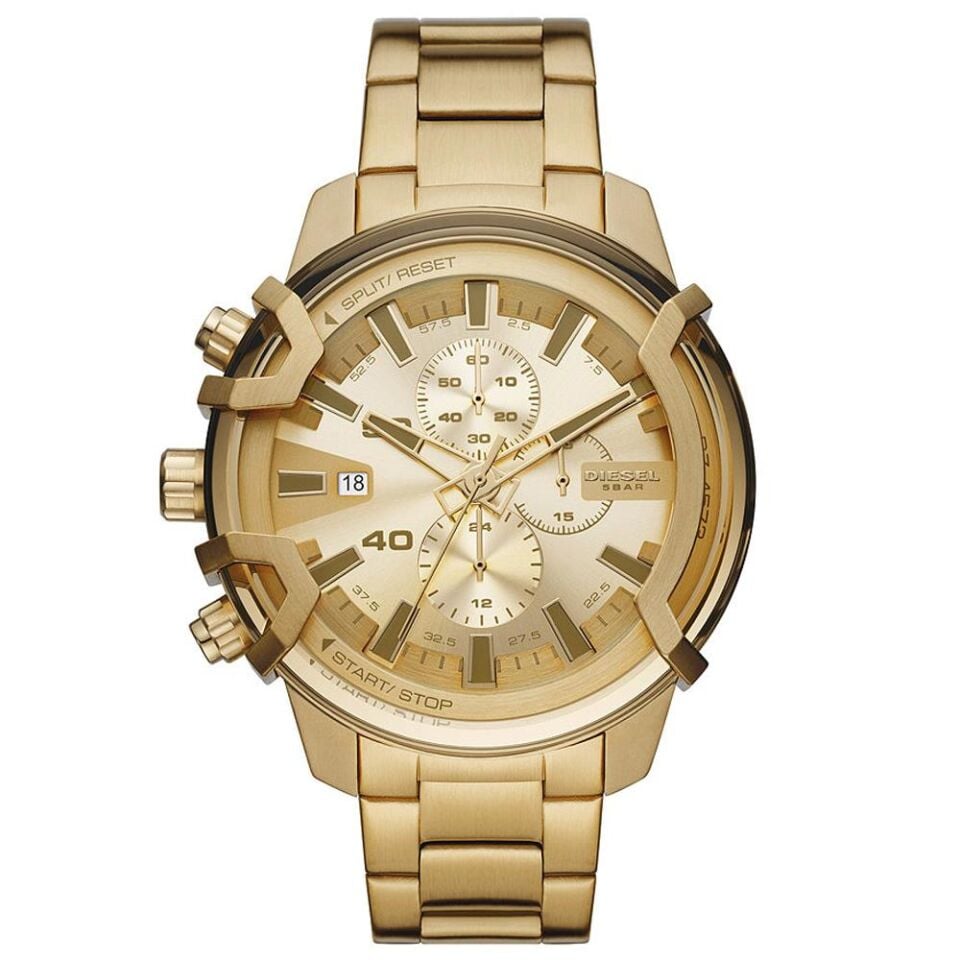 Diesel DZ4573 48 mm Altın Rengi Erkek Kol Saati