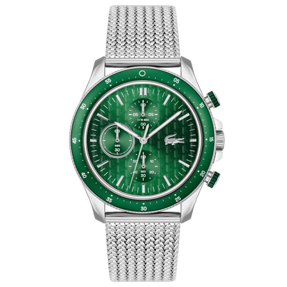 Lacoste 2011255 43 mm Gri Erkek Kol Saati