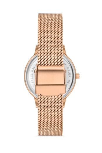 Ferro 32 mm Rose Hasır Kordon Kadın Kol Saati F21934C-C F21934C-C