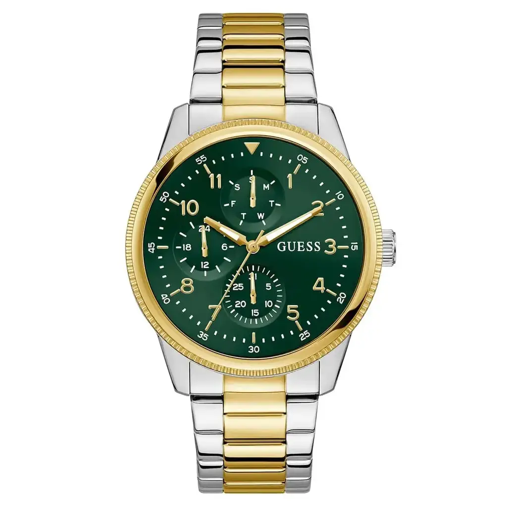 Guess GUGW0970G4 Quartz Çelik Gri Altın Rengi 44 mm Erkek Kol Saati