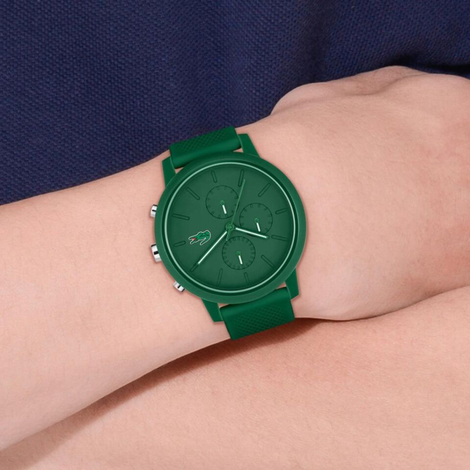 Lacoste 2011245 43 mm Yeşil Erkek Kol Saati