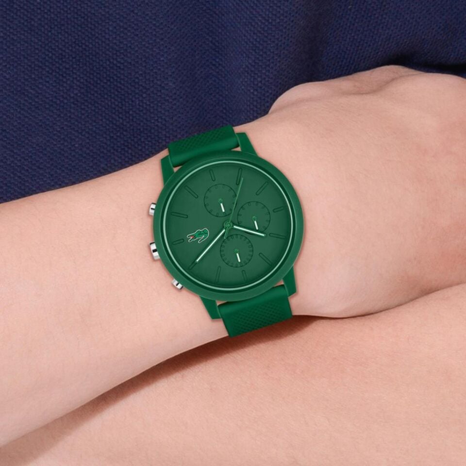 Lacoste 2011245 43 mm Yeşil Erkek Kol Saati