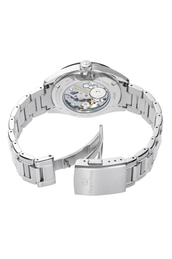 Orient Star Kurmalı Otomatik Çelik Gri Siyah Kadran 39 mm Erkek Kol Saati