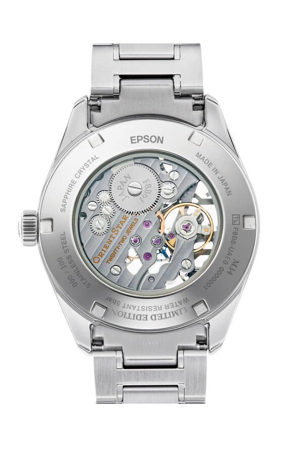 Orient Star Kurmalı Otomatik Çelik Gri Siyah Kadran 39 mm Erkek Kol Saati