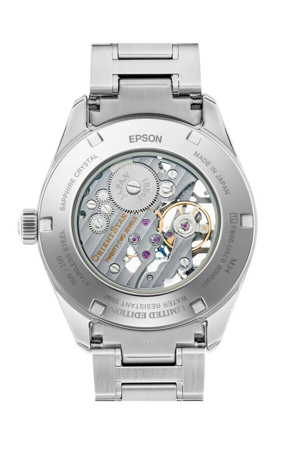 Orient Star Kurmalı Otomatik Çelik Gri Siyah Kadran 39 mm Erkek Kol Saati