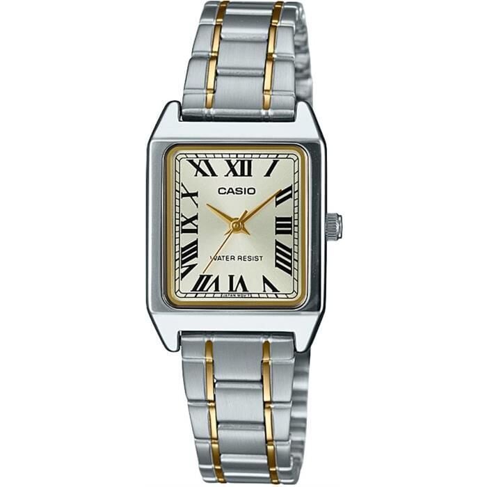 Casio LTP-V007SG-9BUDF Quartz Çelik Gri Altın Rengi 22 mm Kadın Kol Saati