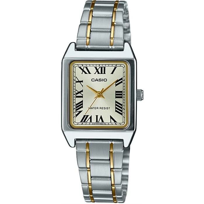 Casio LTP-V007SG-9BUDF Quartz Çelik Gri Altın Rengi 22 mm Kadın Kol Saati