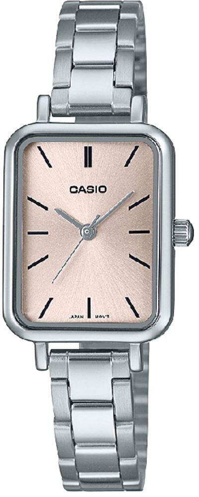 Casio LTP-V009D-4EUDF Quartz Çelik Gri Pembe Kadran 21 mm Kadın Kol Saati