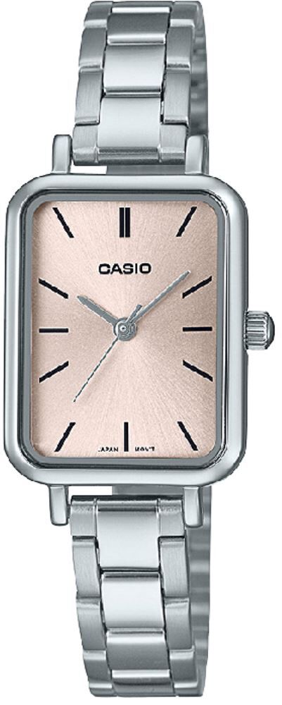 Casio LTP-V009D-4EUDF Quartz Çelik Gri Pembe Kadran 21 mm Kadın Kol Saati